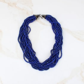 Lapis Lazuli Bead Necklace