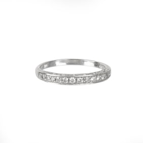 Diamond and 14K Band