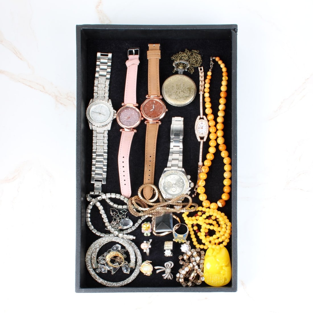 Box Lot of Fashion Jewelry (1 of 1)