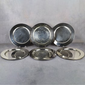 Kalab Italian Heavy Silver Plated Chargers