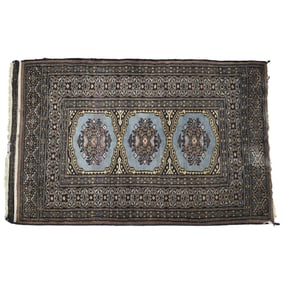 Semi-antique Bokhara Prayer Wool Rug