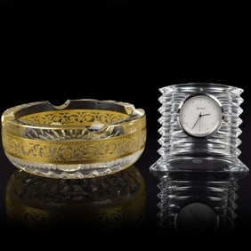 Saint Louis and Baccarat Crystal Pieces