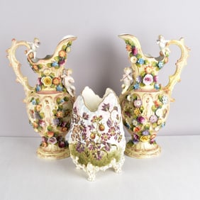 Three (3) Porcelain Pieces