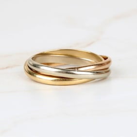 Cartier 18K Trinity Ring