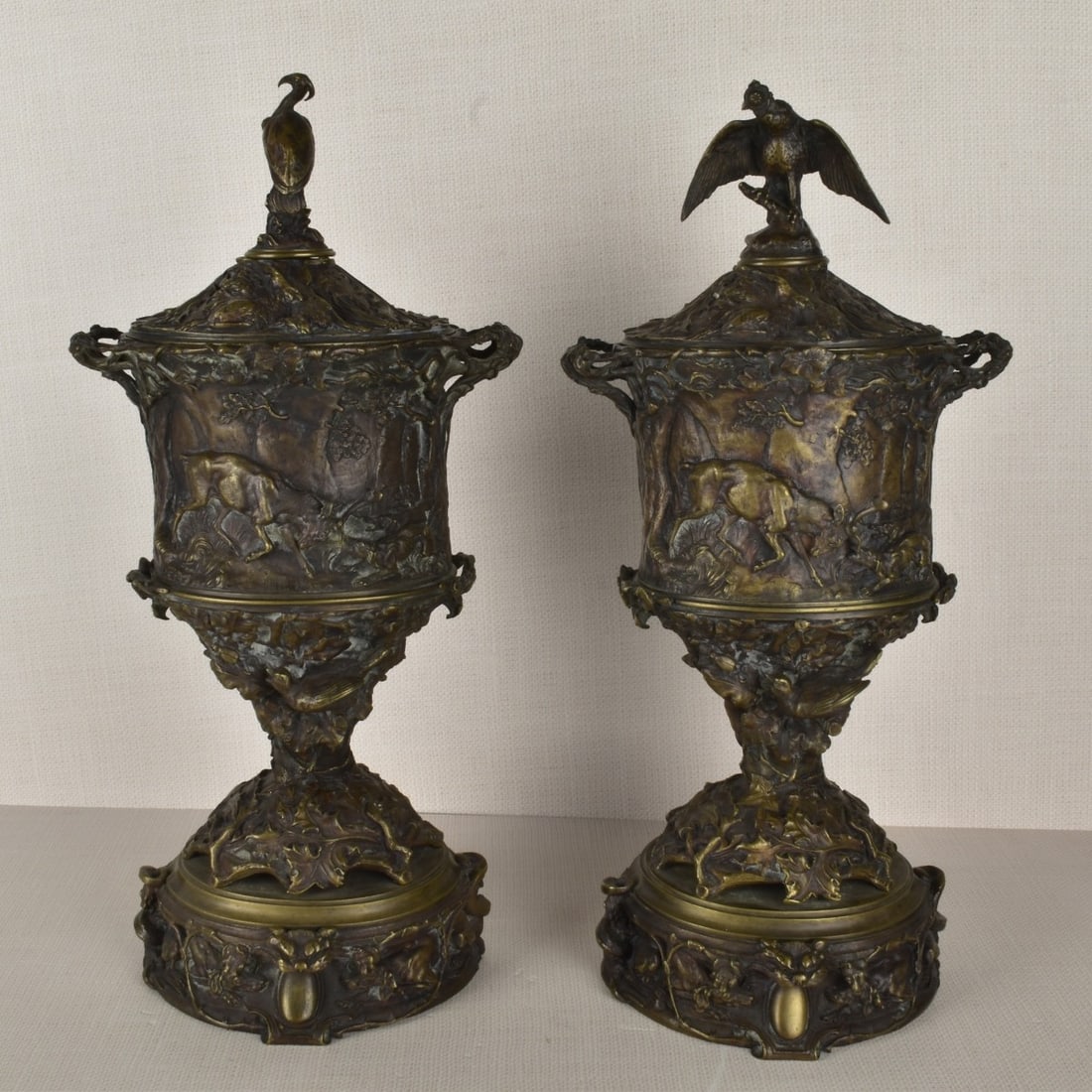 Pierre-Jules Mene (French:1810-1879) Urns (1 of 9)