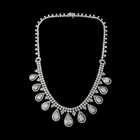 Diamond and 18K Necklace