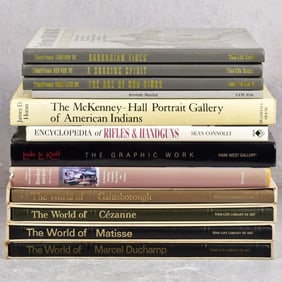 Assortment of Various Art Books