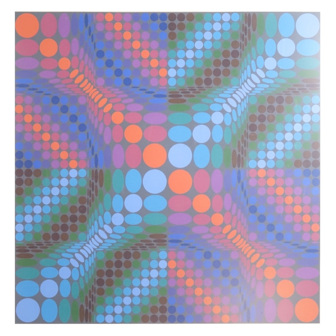 Victor Vasarely, Hungarian (1906 - 1997) Serigraph (1 of 5)