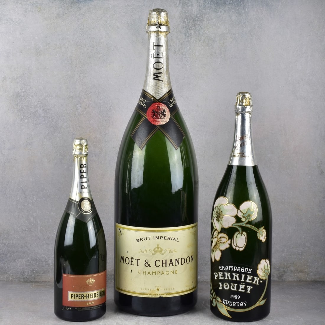 Vintage French Champagne Bottles (1 of 9)