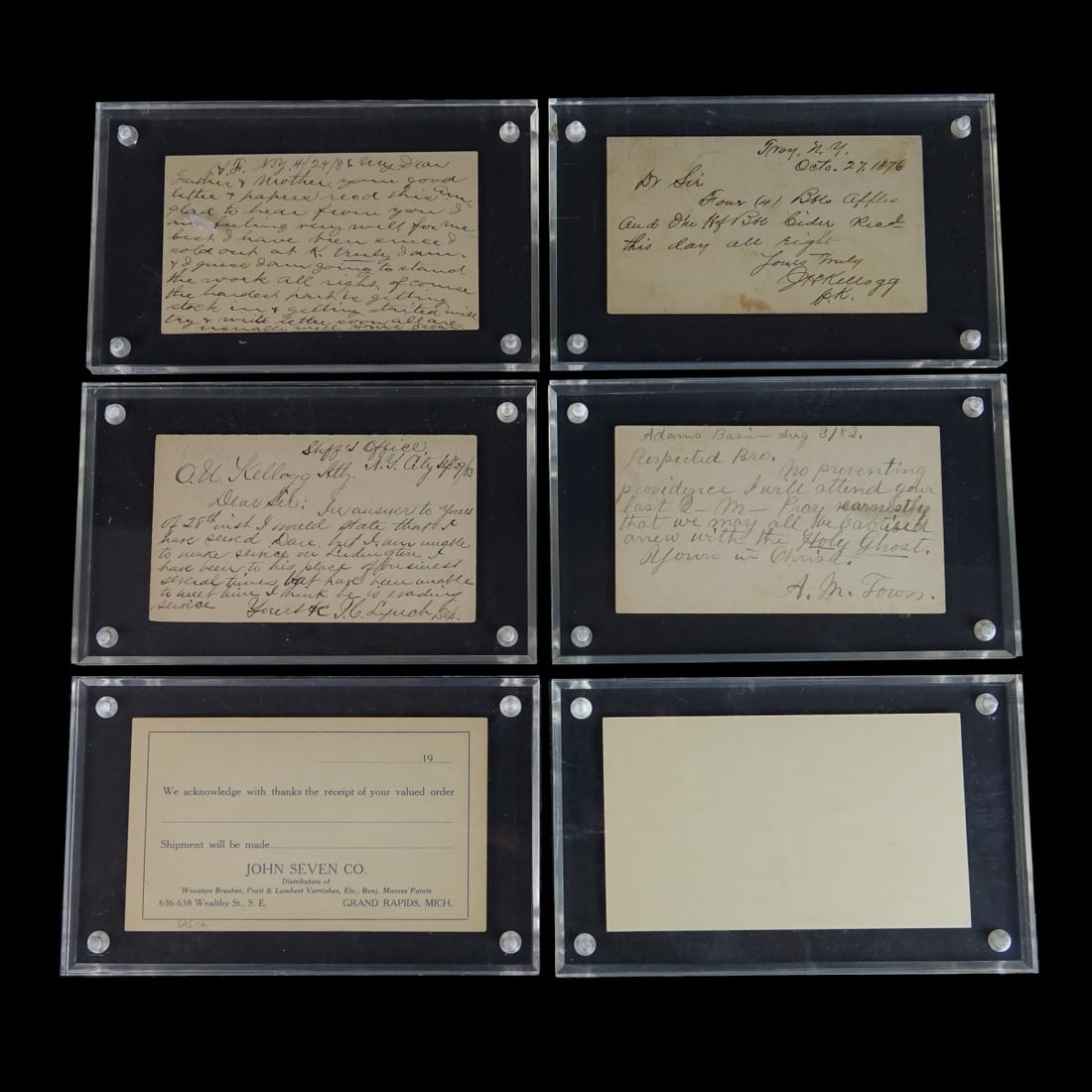 Five (5) U.S. Postal Cards in Presentation Cases (1 of 6)