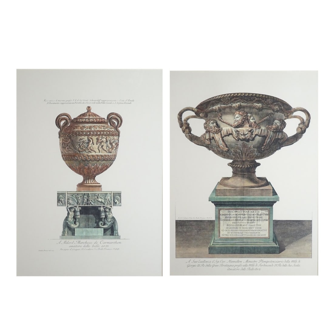 Two (2) Italian School Color Prints (1 of 3)