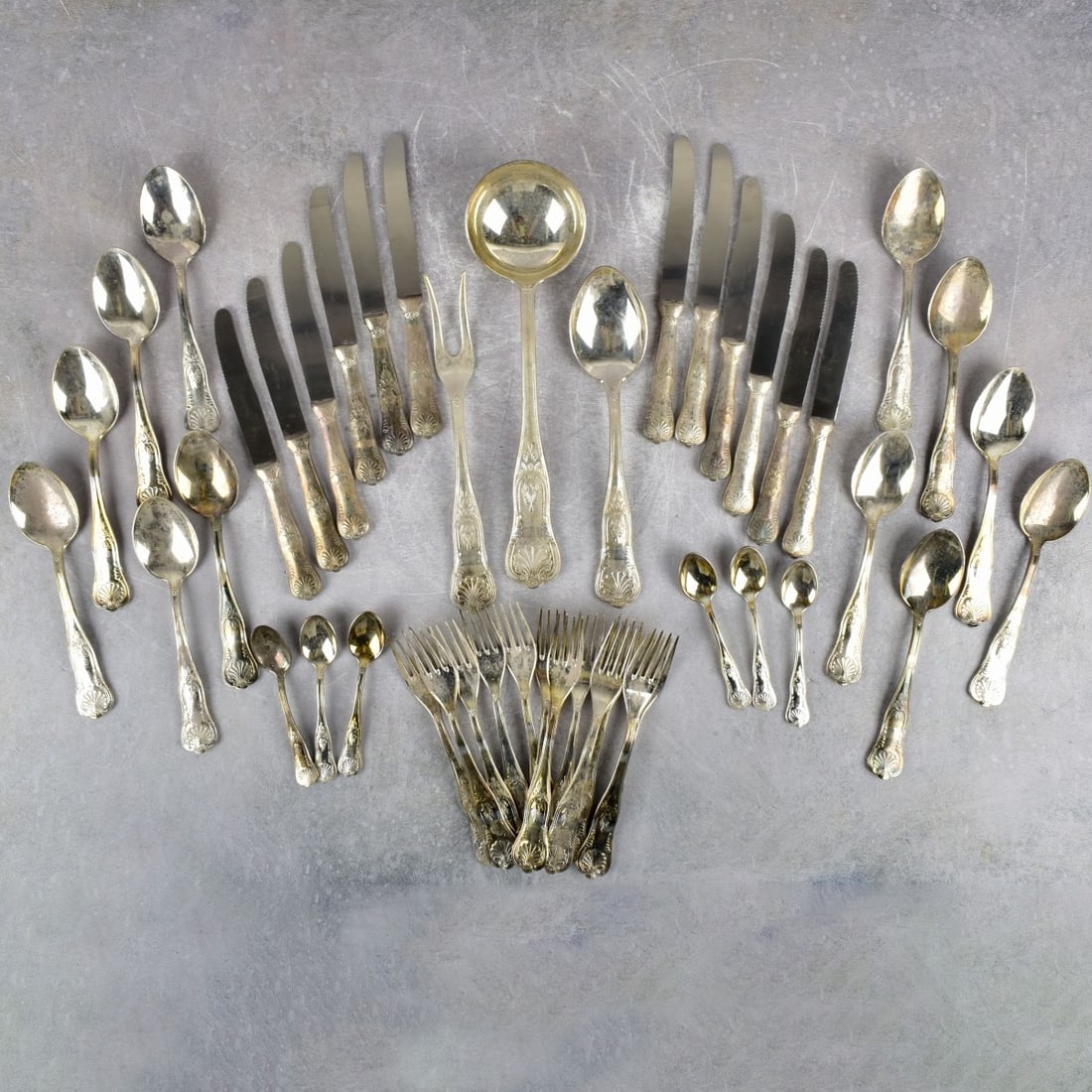 Italian ARG 800 Silverplate Flatware (1 of 9)