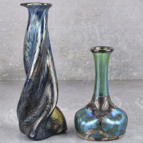 Loetz Art Glass Vases