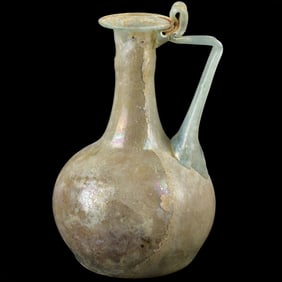 Roman Glass Unguentarium Bottle