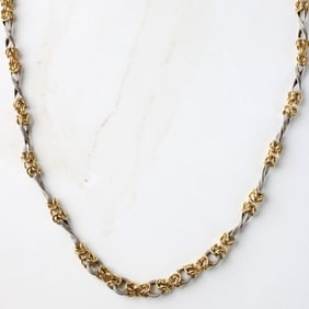18K and Platinum Chain / Necklace