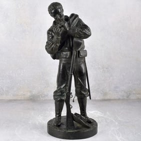 Antique Bronze Figural Sculpture