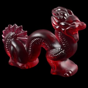 Lalique France Crystal Dragon