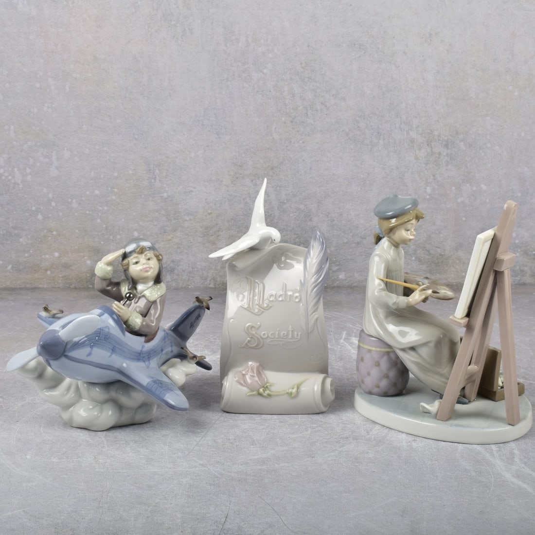 Lladro Spain Gloss Porcelain Figurines (1 of 8)