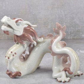 Lladro Spain Dragon Porcelain Figurine