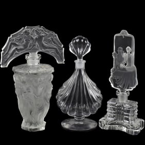 Vintage Perfume Bottles Including Baccarat