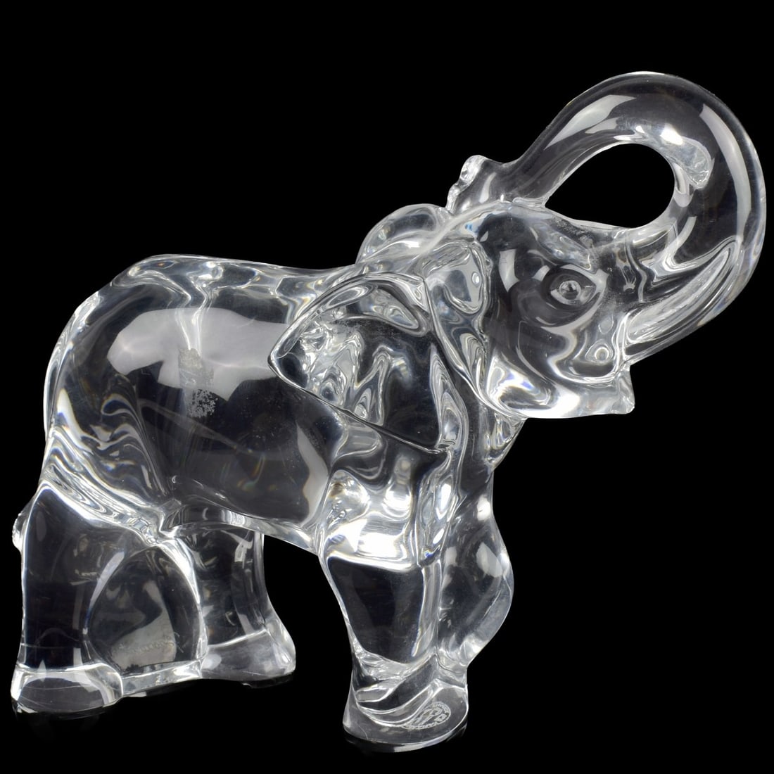 Baccarat France Crystal Elephant (1 of 6)