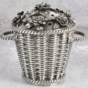 Tiffany & Co. Sterling Silver Pot Pourri Jar