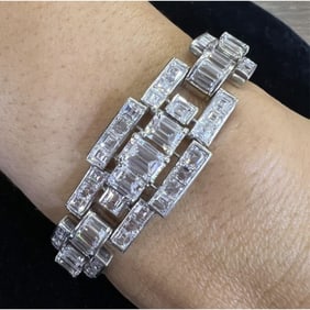 Oscar Heyman Diamond Bracelet