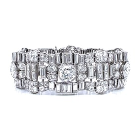 LaCloche Deco Diamond Bracelet