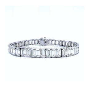 Diamond and Platinum Bracelet