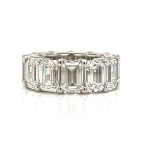 GIA Diamond and Platinum Ring