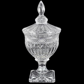Vintage "Shannon" by Godinger Brandon Crystal Urn