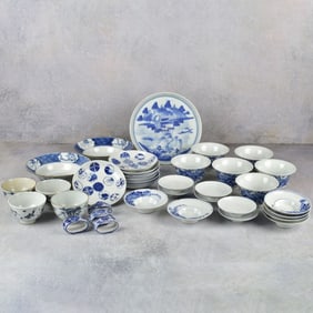 Chinese Blue and White Porcelain Pieces