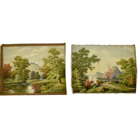 Antique Japanese Landscape Paintings
