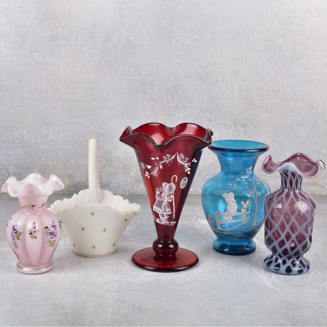 Collection of Fenton Glass (1 of 9)