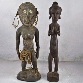 Vintage African Tribal Carvings
