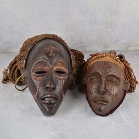 Vintage African Tribal Carvings