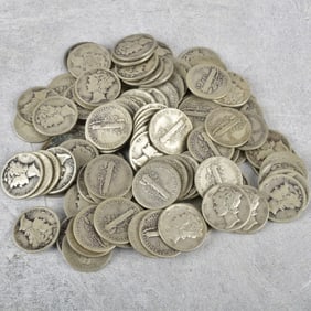 American Mercury Head Dimes