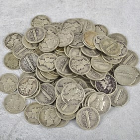 American Mercury Head Dimes