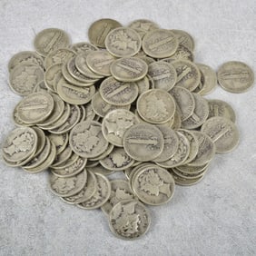 American Mercury Head Dimes