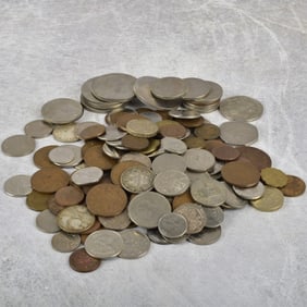 Lot of Assorted Foreign Coins
