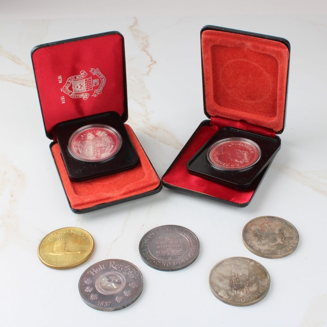 Canadian Silver Coins / Tokens (1 of 2)
