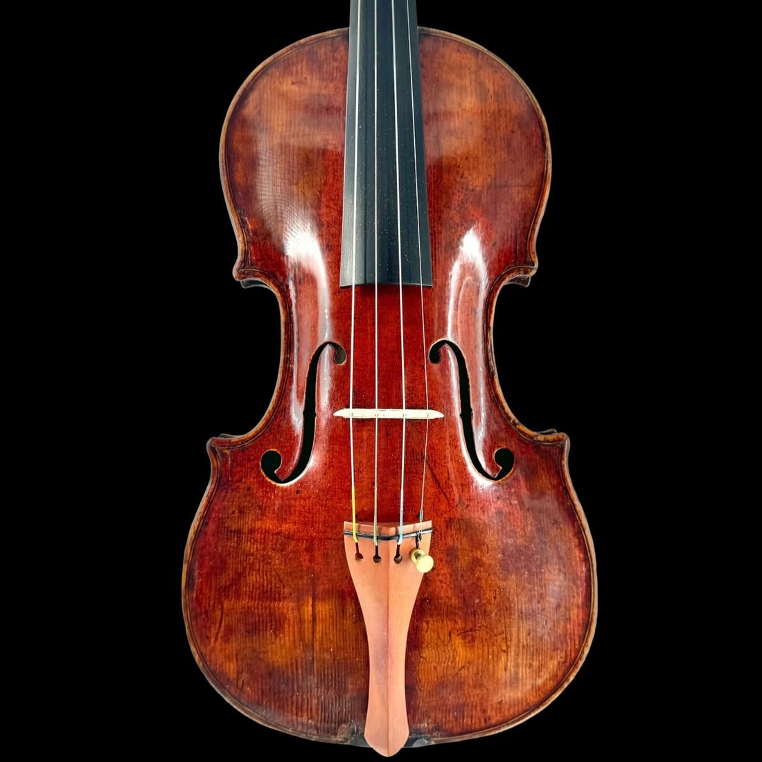 Antonio Stradivari, Cremona c1737 Violin: Important Concert Quality Antonio Stradivari, Cremona circa 1737 Violin, "The McKay". Bearing original paper label, "Antonius Stradivarius faciebat Cremonensis Anno 1737." Fine grain bookend matched a