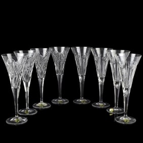 Waterford Cut Crystal Millenium Flutes