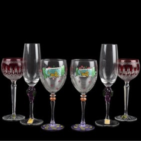 Assortment of Bar Ware Glasses