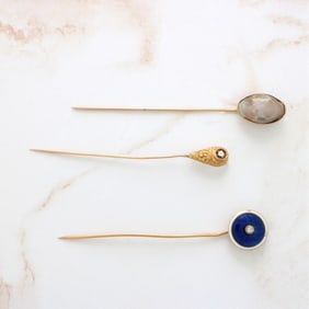 Antique Gold Stickpins