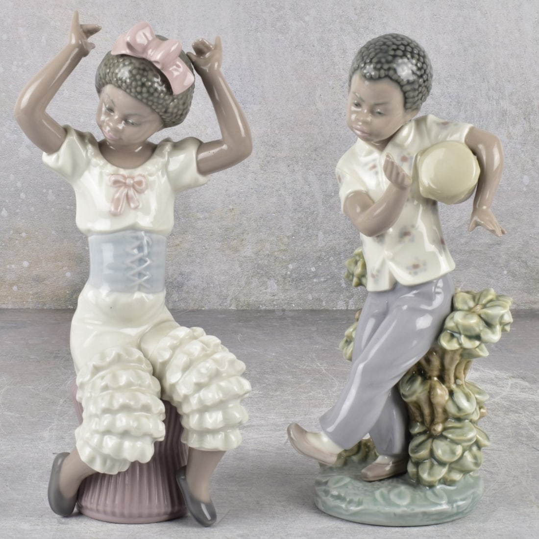 Lladro Gloss Porcelain Sculptures (1 of 8)