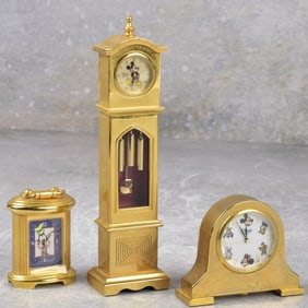 Disney Time Works Miniature Clocks