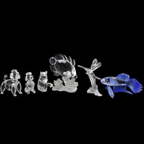 Swarovski Crystal Sculptures