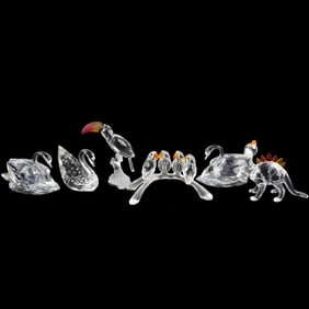Swarovski Crystal Sculptures