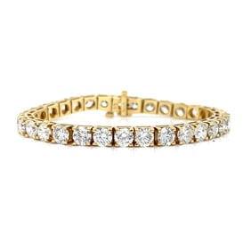 Diamond and 14K Tennis Bracelet